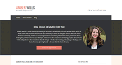 Desktop Screenshot of amberwills.com